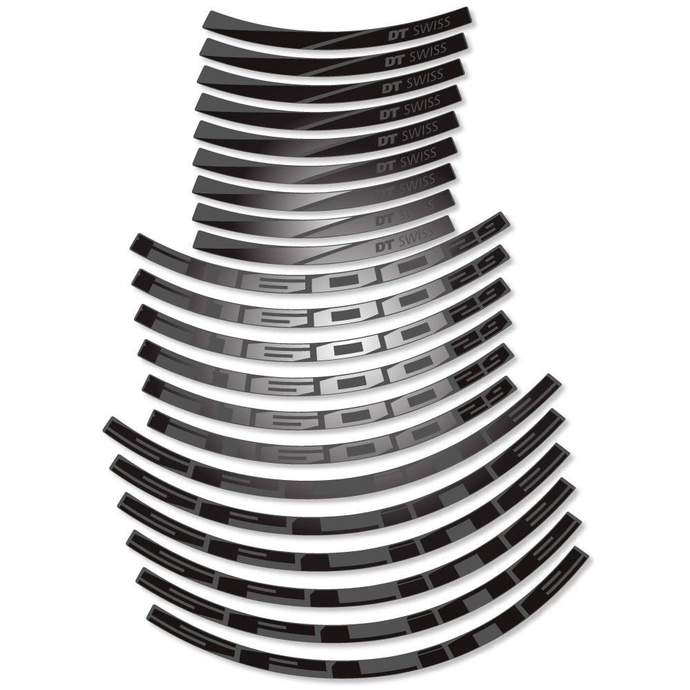 Adesivi Cerchi MTB DT Swiss Spline X1600 in vinile
