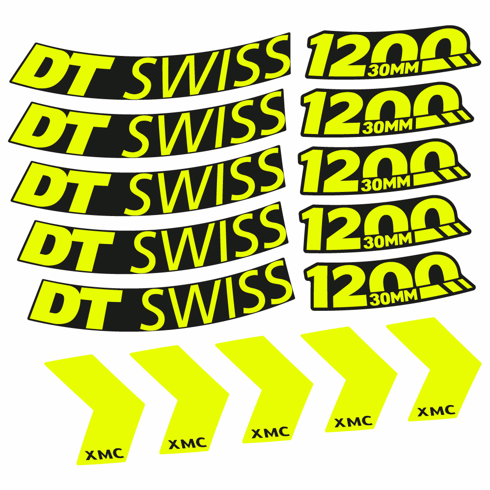 Adesivi Cerchi MTB DT Swiss XMC 1200 Spine 30 in vinile