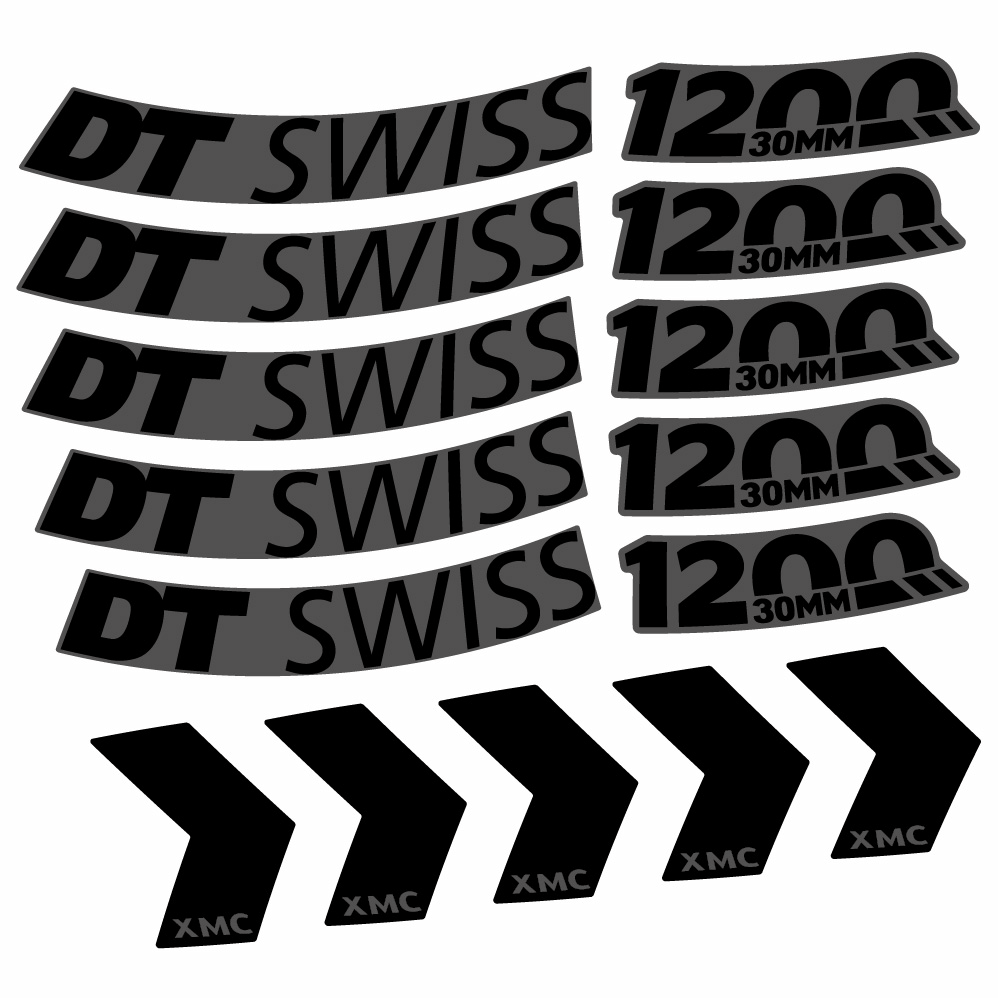 Adesivi Cerchi MTB DT Swiss XMC 1200 Spine 30 29" in vinile