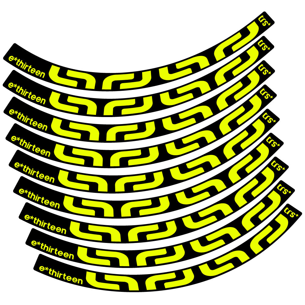 Adesivi Cerchi MTB EThirteen TRS 2016 in vinile
