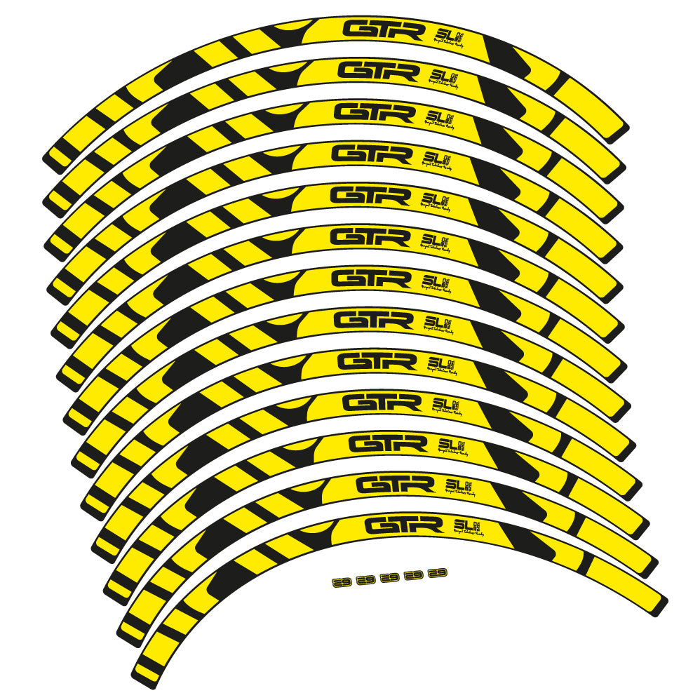 Adesivi Cerchi MTB Gurpil GTR Tubeless Ready SL20 Boost 29" in vinile