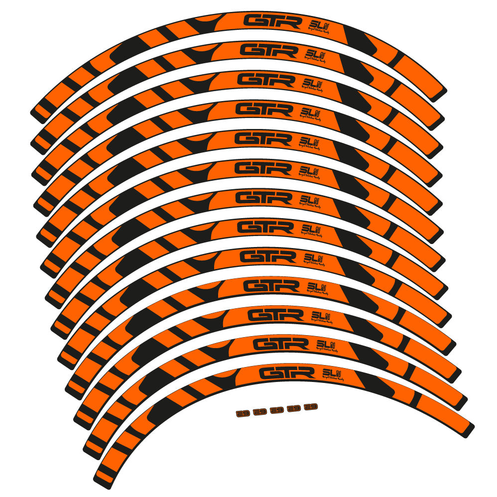 Adesivi Cerchi MTB Gurpil GTR Tubeless Ready SL20 Boost 29" in vinile