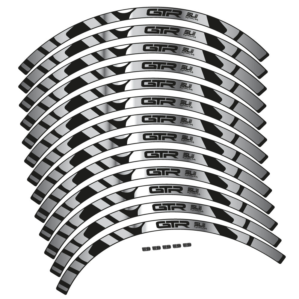 Adesivi Cerchi MTB Gurpil GTR Tubeless Ready SL20 Boost 29" in vinile