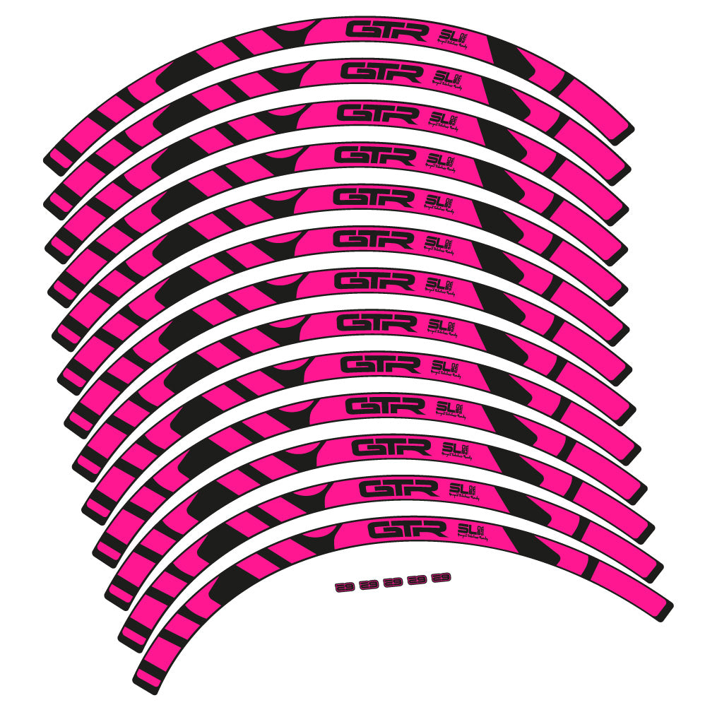 Adesivi Cerchi MTB Gurpil GTR Tubeless Ready SL20 Boost 29" in vinile