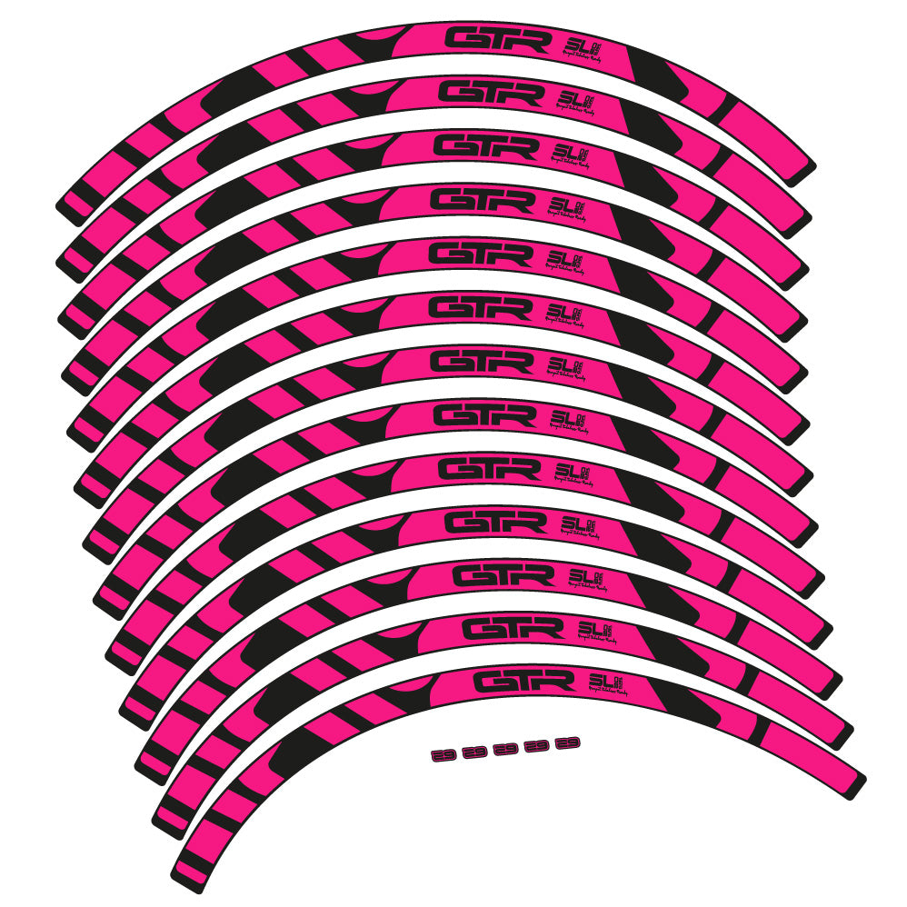 Adesivi Cerchi MTB Gurpil GTR Tubeless Ready SL20 Boost 29" in vinile