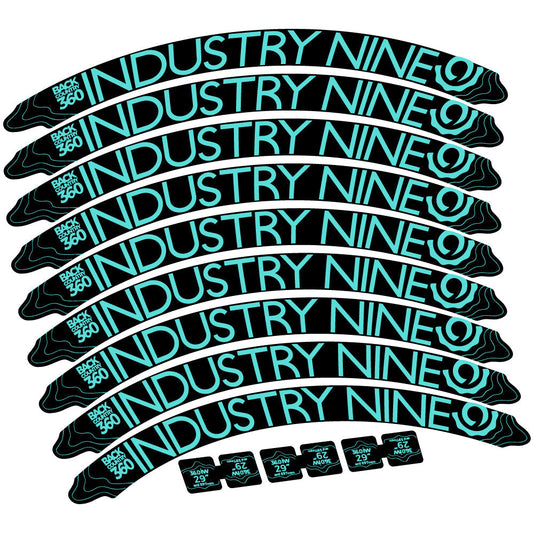 Adesivi Cerchi MTB Industry Nine Back Country 360 in vinile