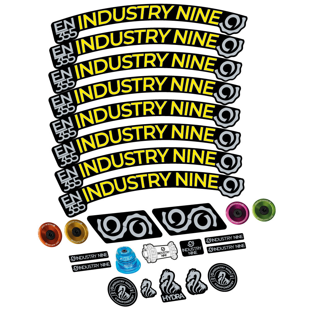 Adesivi Cerchi MTB Industry Nine Enduro 355 in vinile