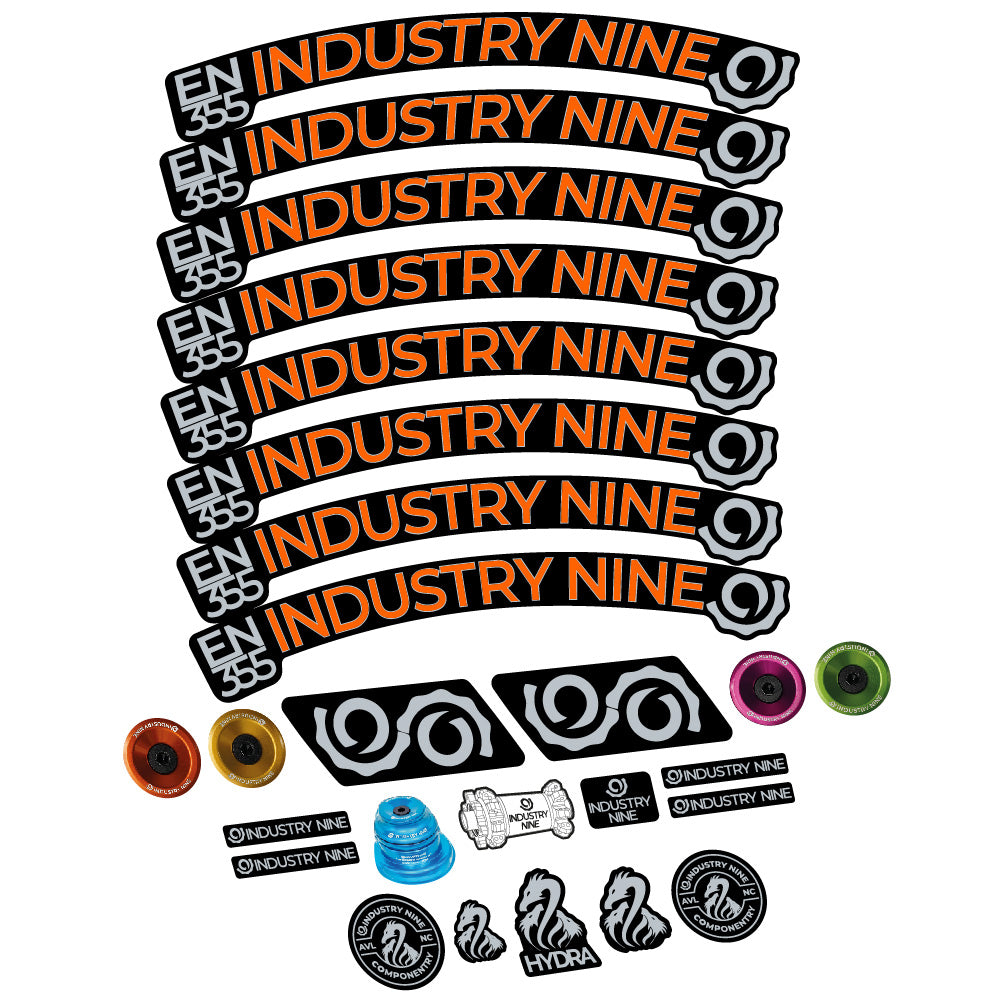 Adesivi Cerchi MTB Industry Nine Enduro 355 in vinile