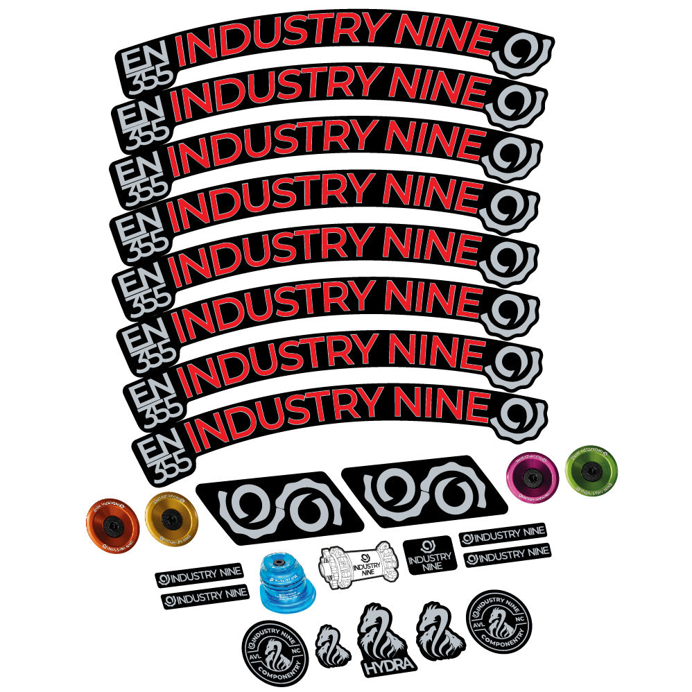 Adesivi Cerchi MTB Industry Nine Enduro 355 in vinile