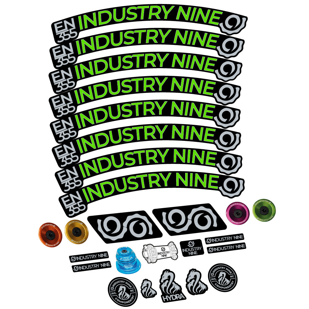 Adesivi Cerchi MTB Industry Nine Enduro 355 in vinile