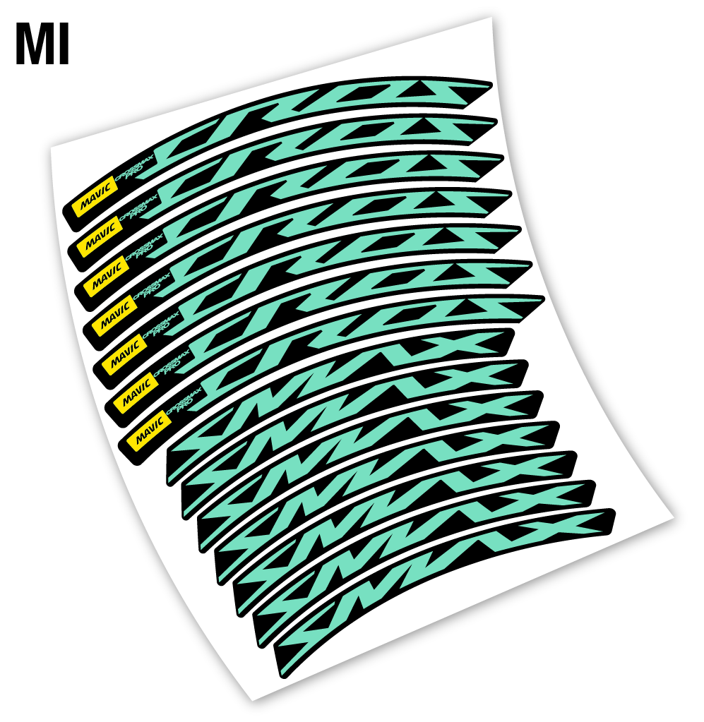 Adesivi Cerchi MTB Mavic Crossmax Pro 2019 in vinile