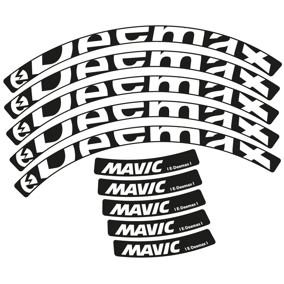 Adesivi Cerchi MTB Mavic E-deemax 2025 29" in vinile