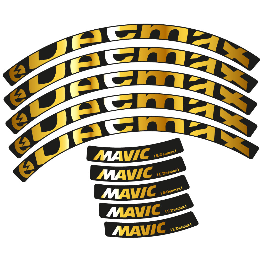 Adesivi Cerchi MTB Mavic E-deemax 2025 in vinile