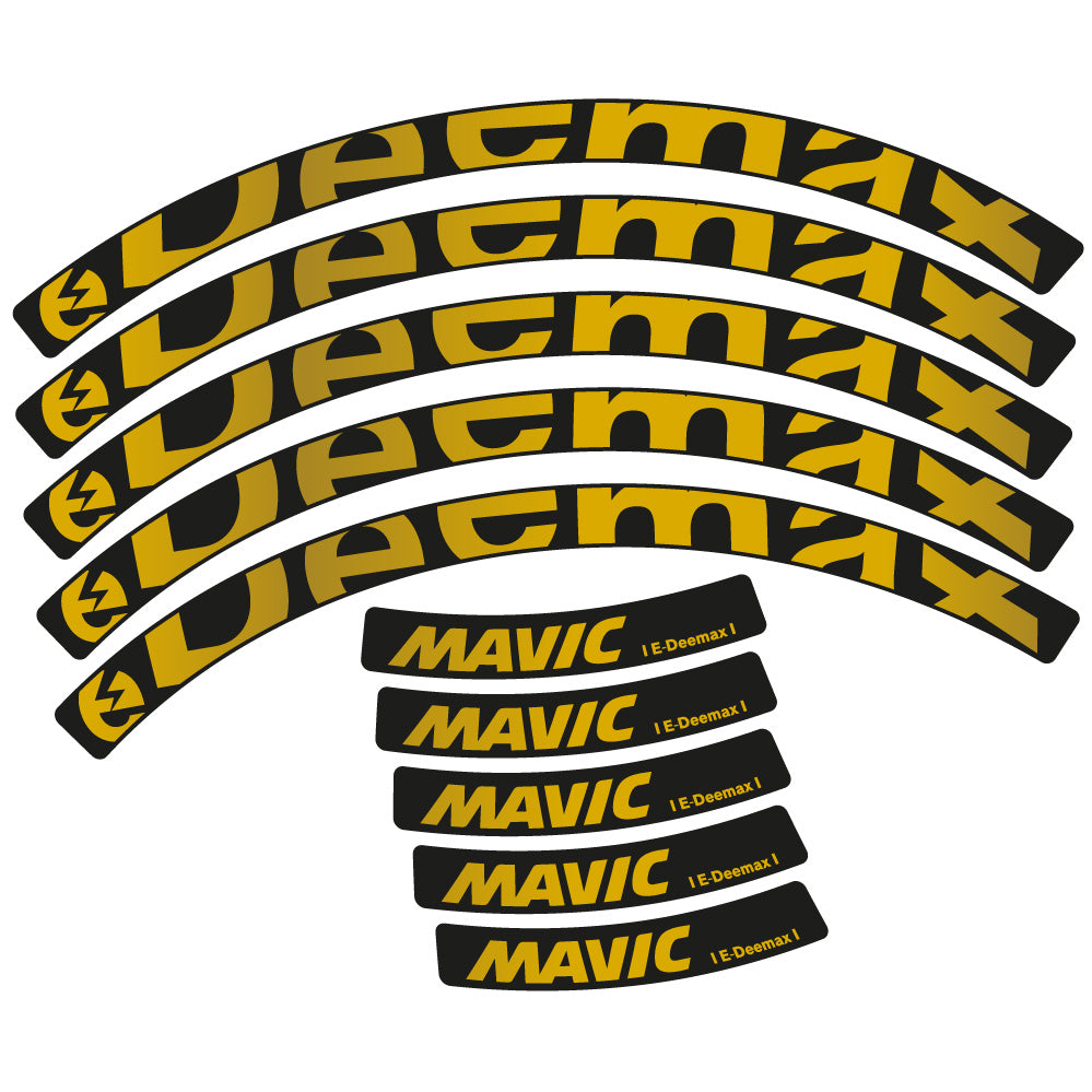 Adesivi Cerchi MTB Mavic E-deemax 2025 29" in vinile