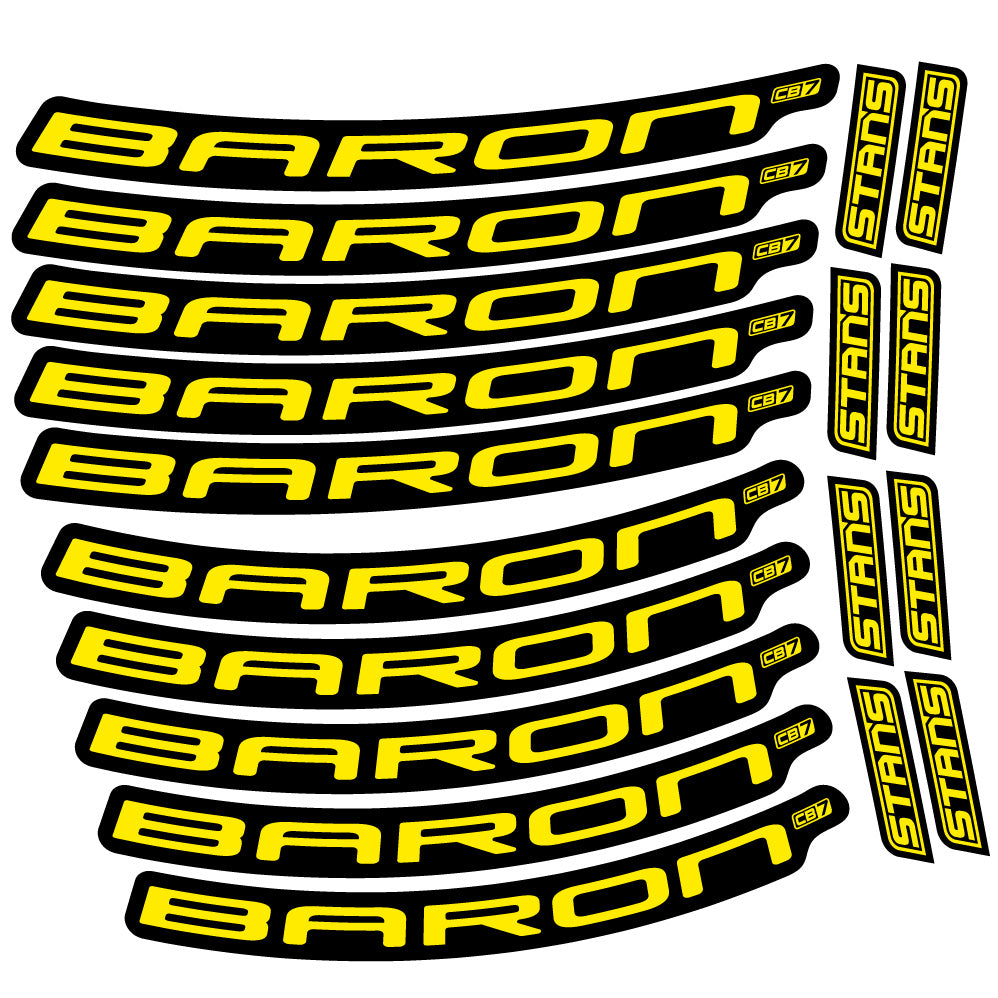 Adesivi Cerchi MTB Stans Baron CB7 29" in vinile