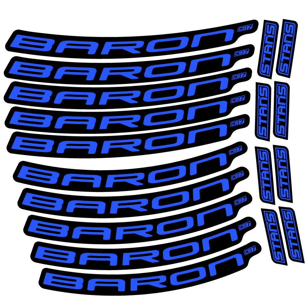 Adesivi Cerchi MTB Stans Baron CB7 in vinile
