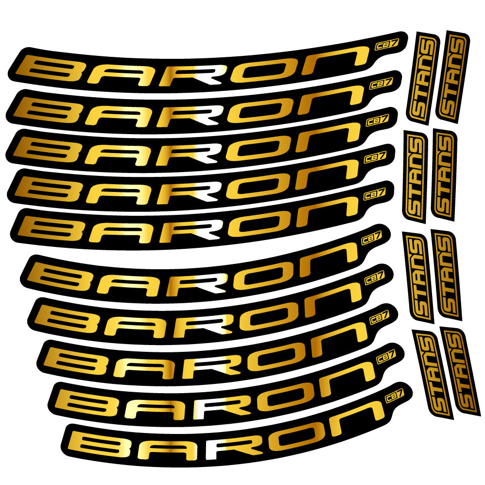 Adesivi Cerchi MTB Stans Baron CB7 29" in vinile