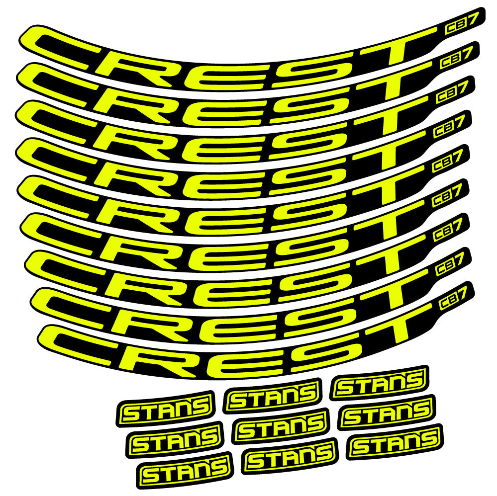 Adesivi Cerchi MTB Stans Crest CB7 29" in vinile