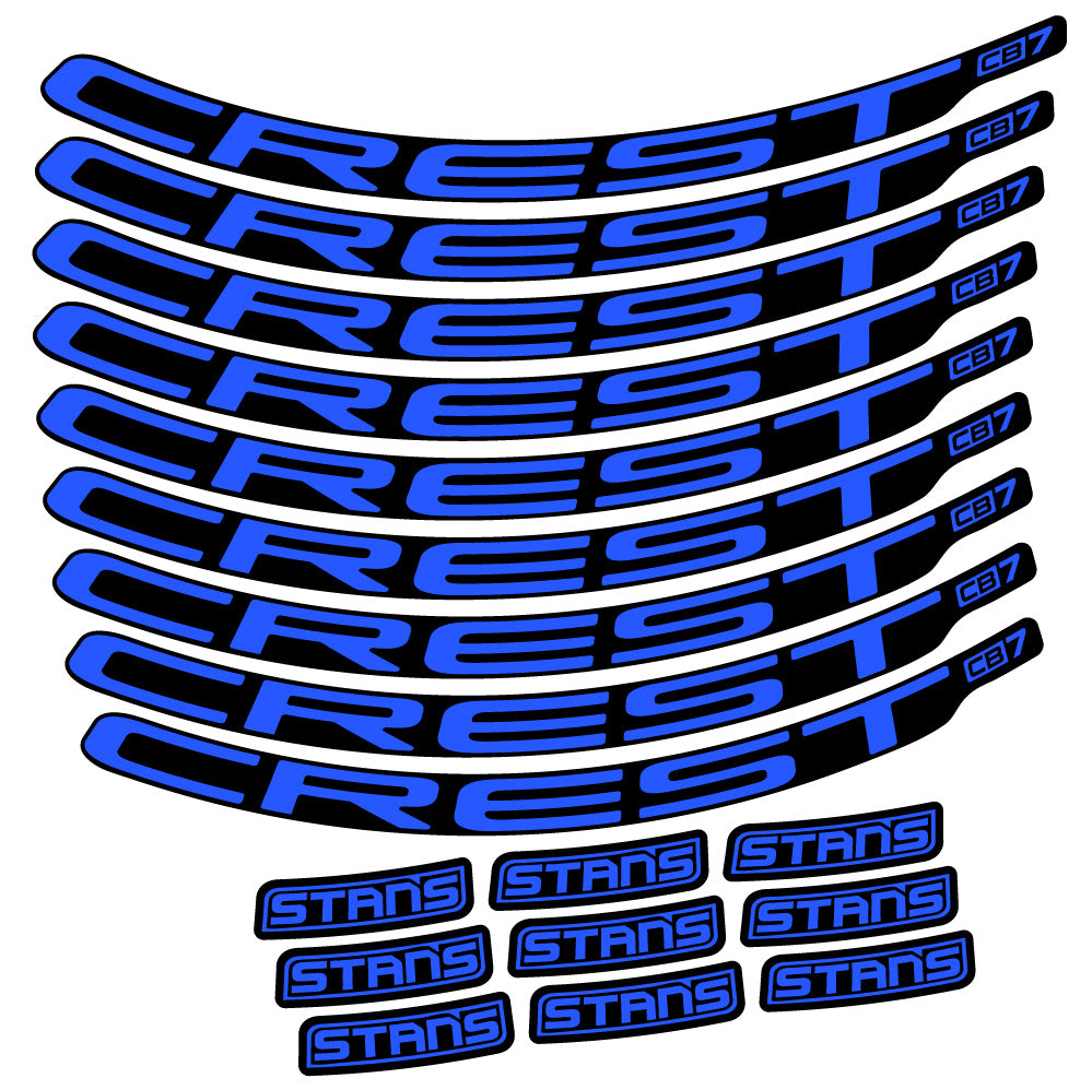 Adesivi Cerchi MTB Stans Crest CB7 29" in vinile