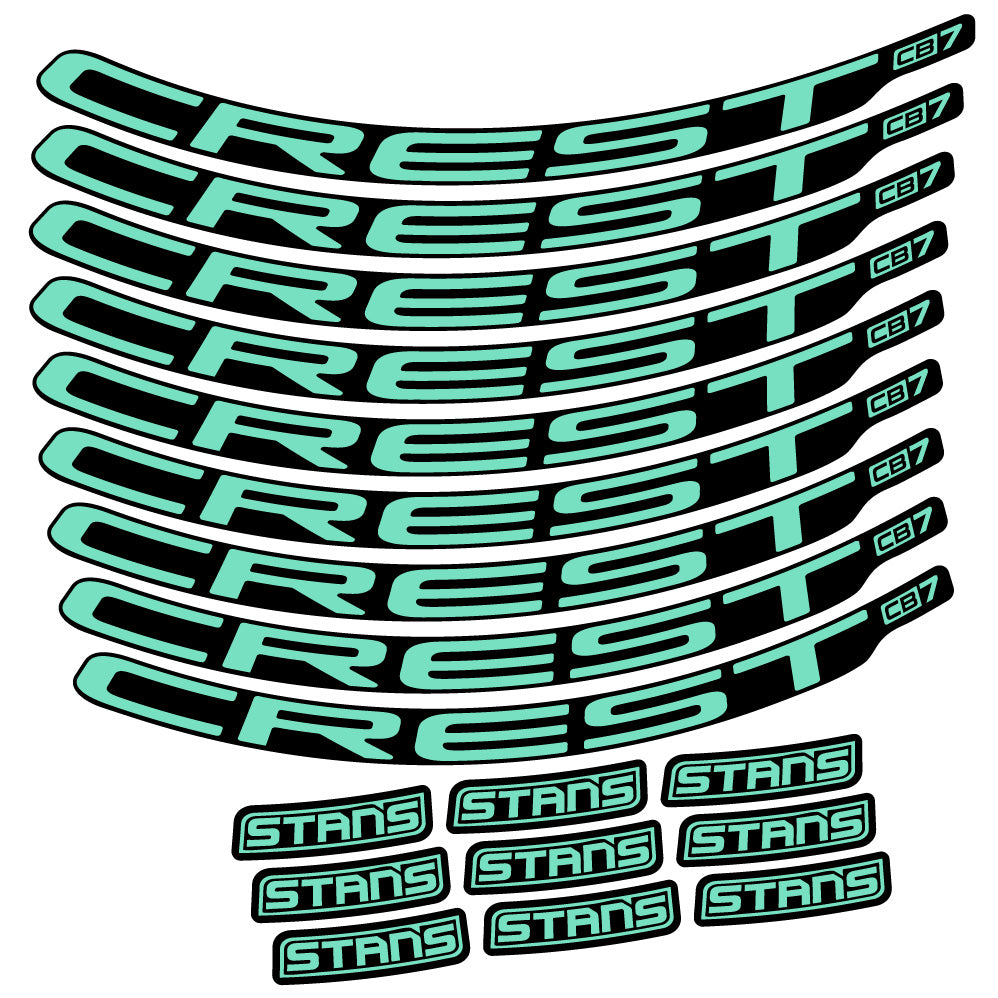 Adesivi Cerchi MTB Stans Crest CB7 29" in vinile