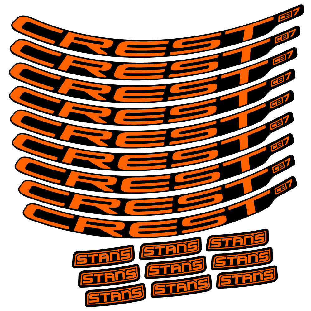 Adesivi Cerchi MTB Stans Crest CB7 29" in vinile