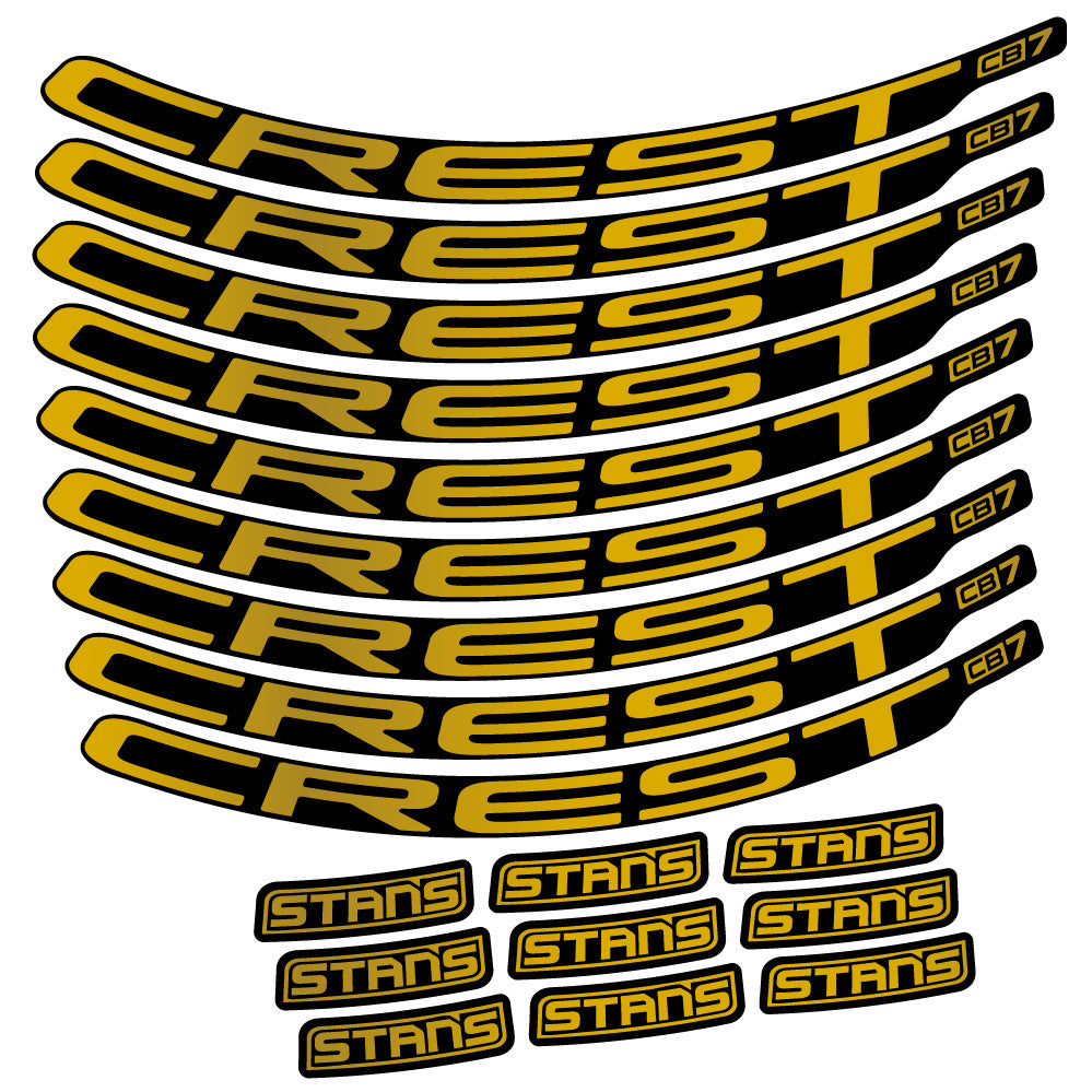 Adesivi Cerchi MTB Stans Crest CB7 29" in vinile