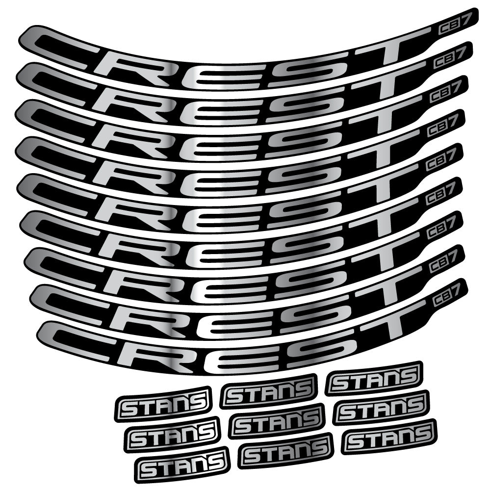 Adesivi Cerchi MTB Stans Crest CB7 29" in vinile