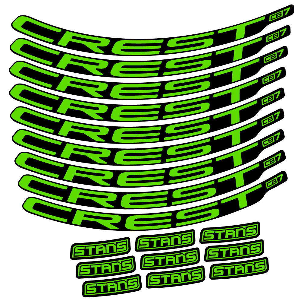Adesivi Cerchi MTB Stans Crest CB7 29" in vinile