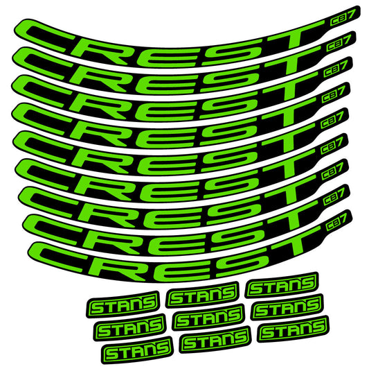 Adesivi Cerchi MTB Stans Crest CB7 29" in vinile