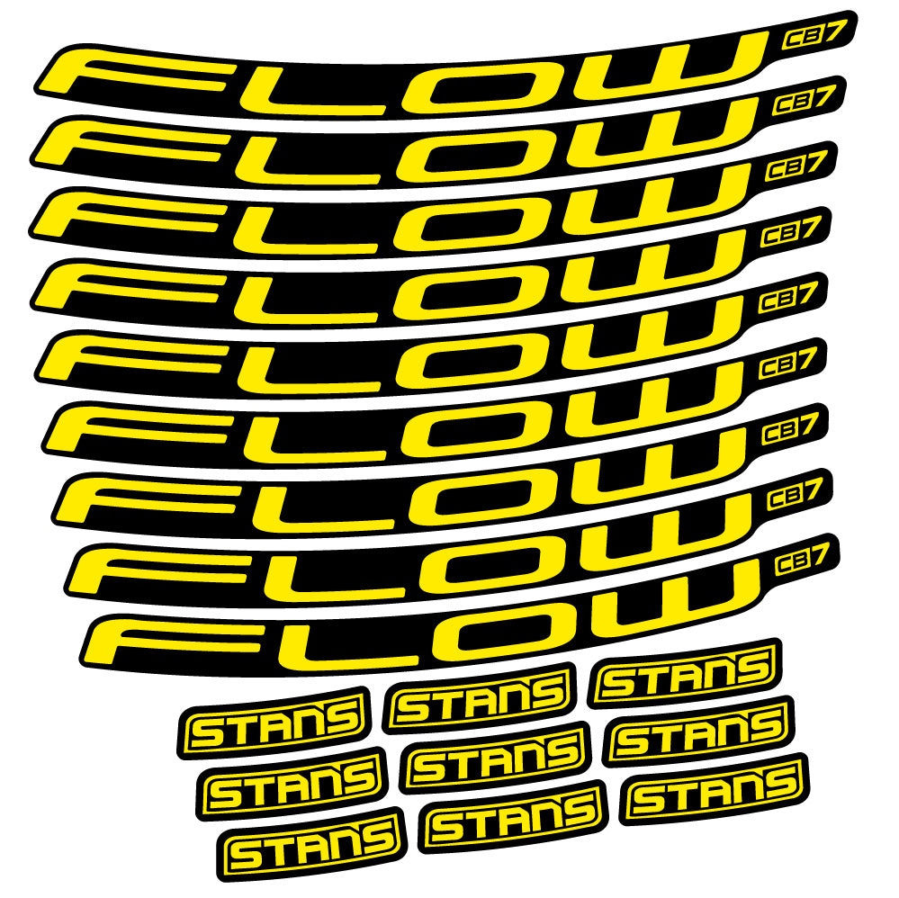 Adesivi Cerchi MTB Stans Flow CB7 Ver.2 in vinile