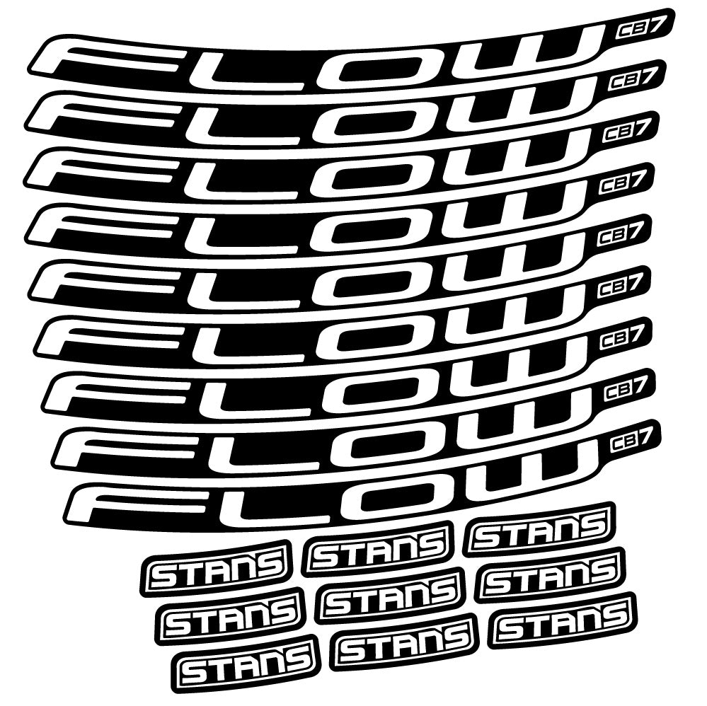 Adesivi Cerchi MTB Stans Flow CB7 Ver.2 in vinile
