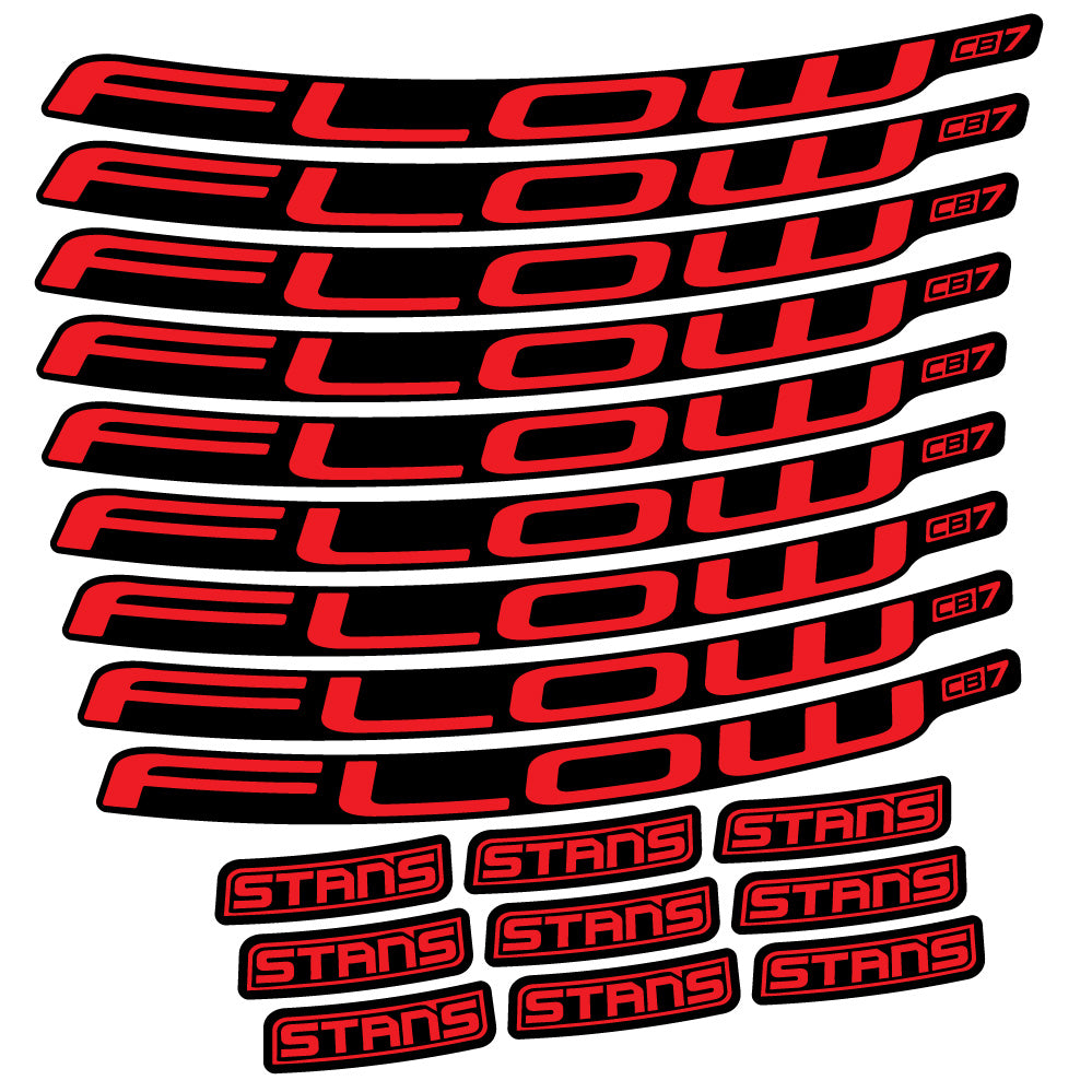 Adesivi Cerchi MTB Stans Flow CB7 Ver.2 in vinile