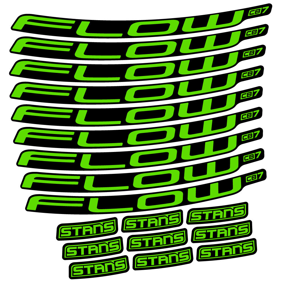 Adesivi Cerchi MTB Stans Flow CB7 Ver.2 in vinile