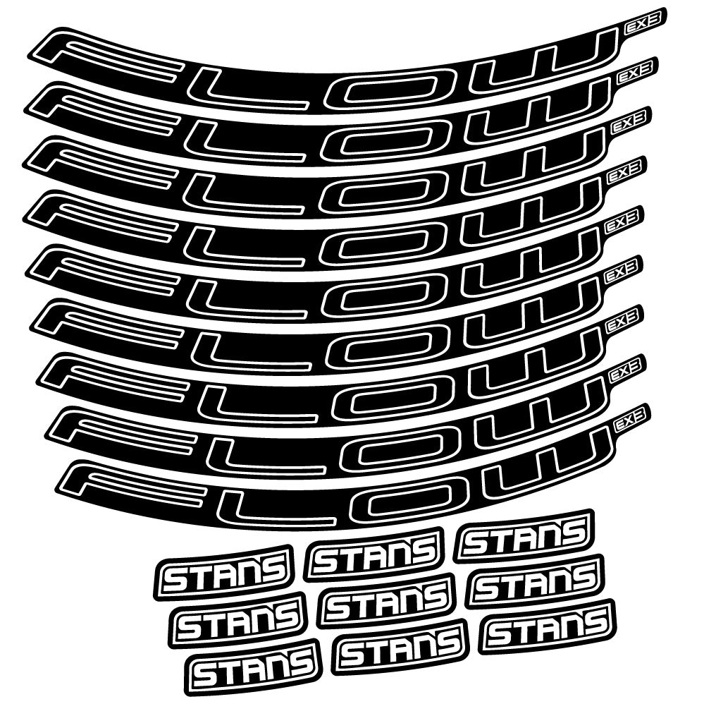 Adesivi Cerchi MTB Stans Flow EX3 Ver.1 in vinile