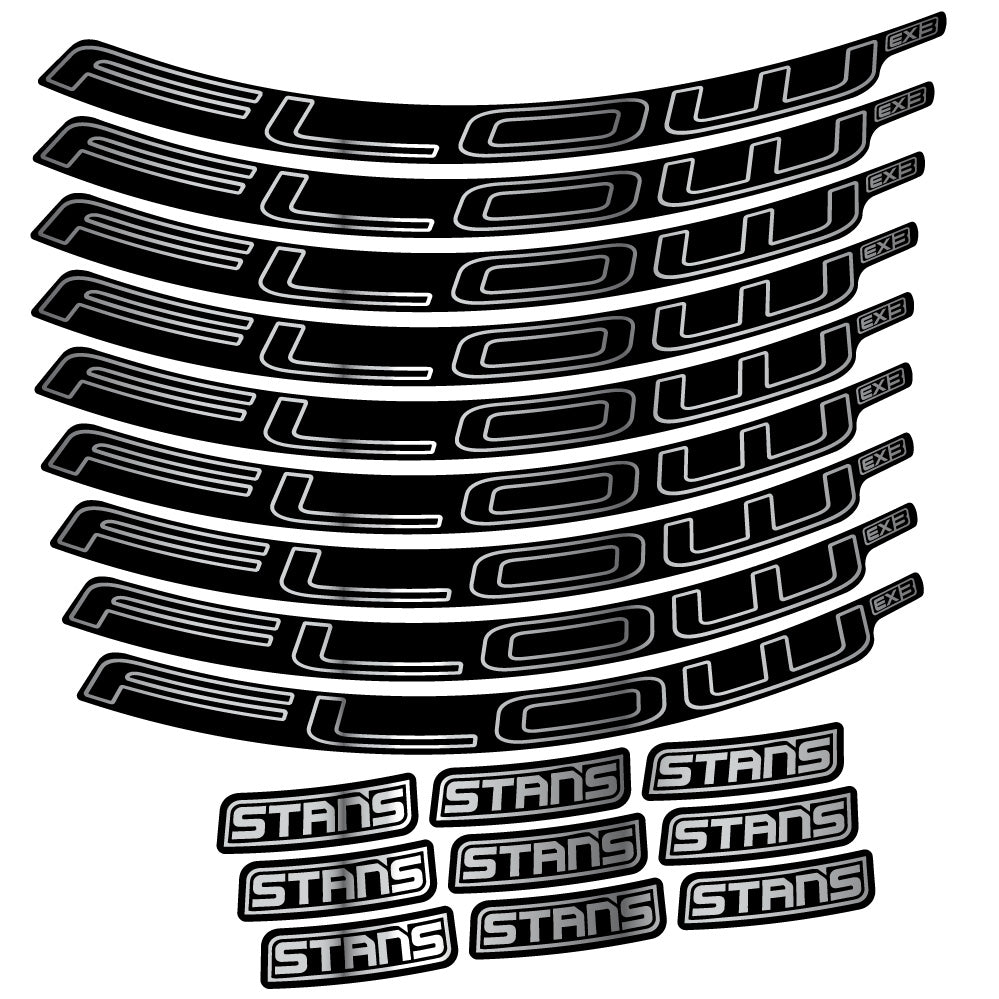 Adesivi Cerchi MTB Stans Flow EX3 Ver.1 in vinile