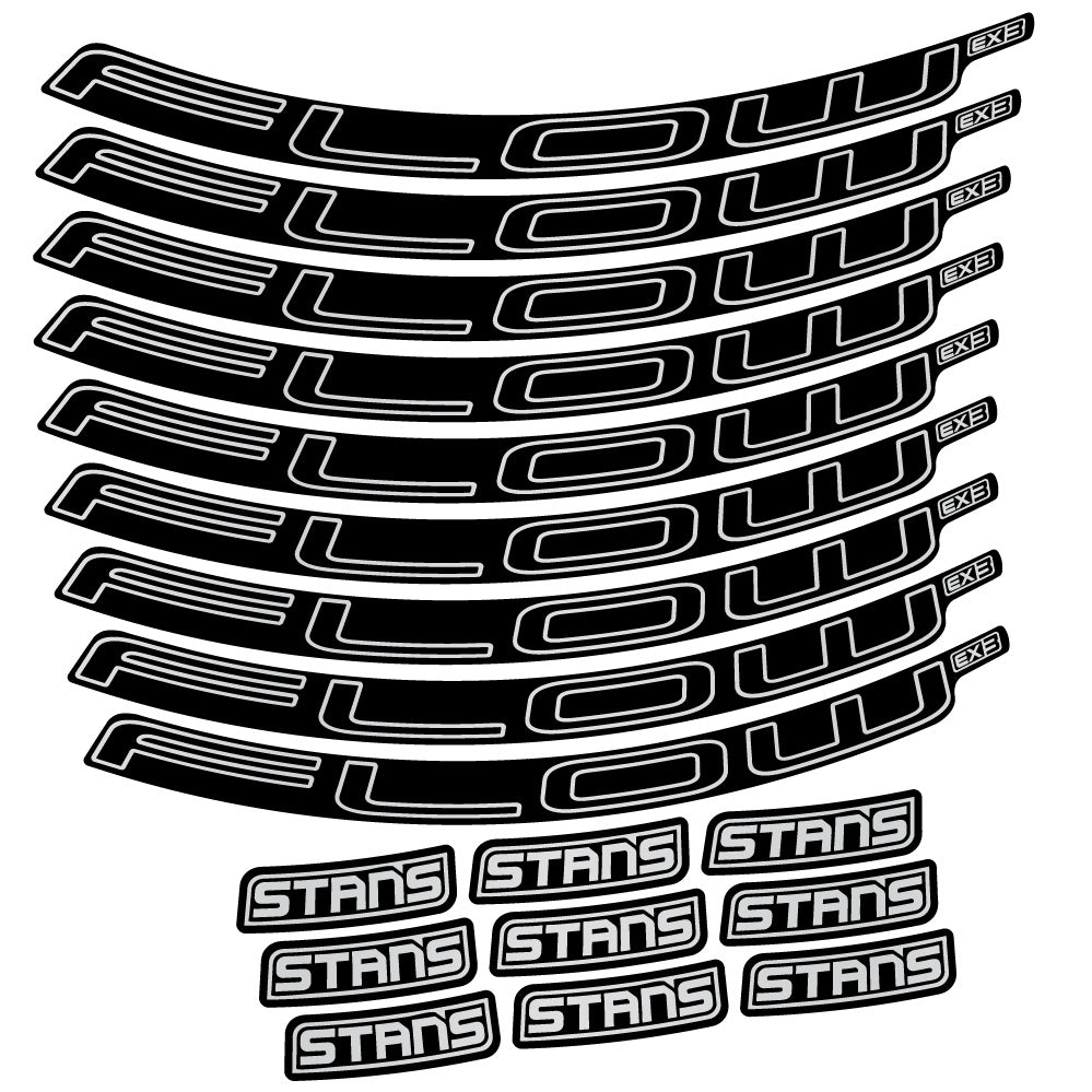 Adesivi Cerchi MTB Stans Flow EX3 Ver.1 in vinile