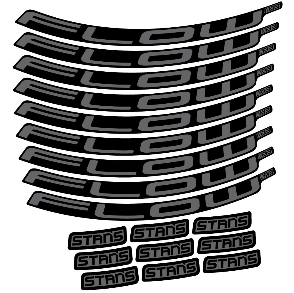 Adesivi Cerchi MTB Stans Flow EX3 Ver.2 in vinile