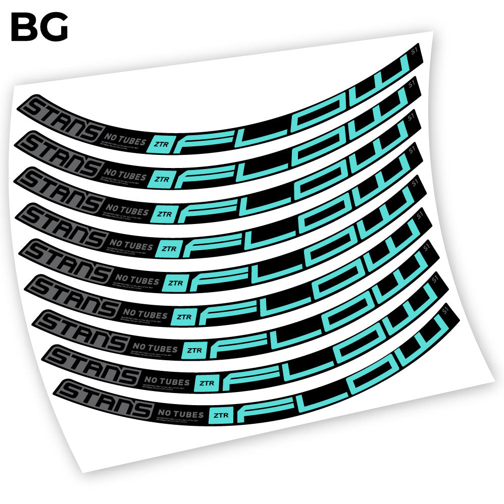 Adesivi Cerchi MTB Stans Notubes ZTR Flow S1 2020 in vinile