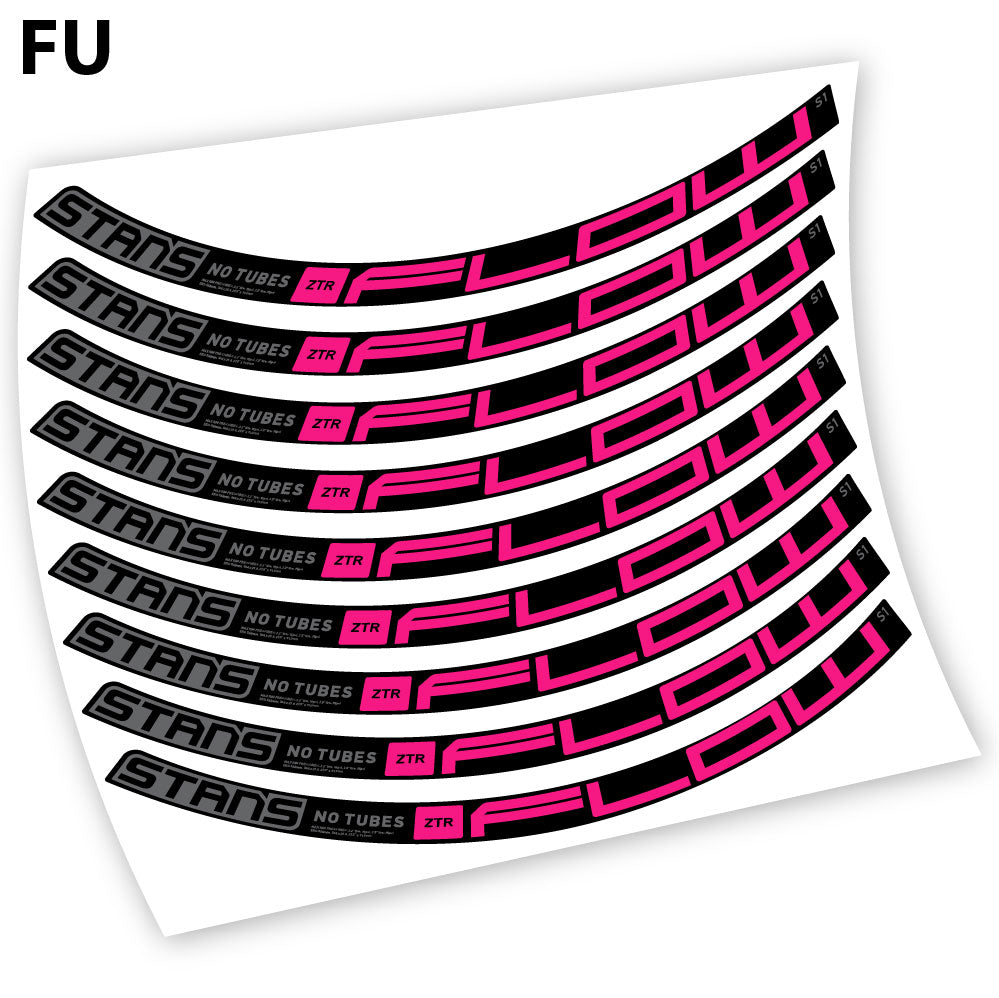 Adesivi Cerchi MTB Stans Notubes ZTR Flow S1 2020 in vinile