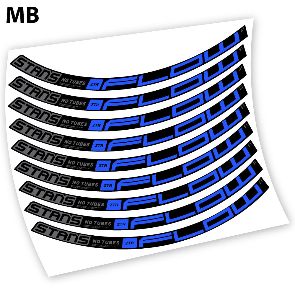 Adesivi Cerchi MTB Stans Notubes ZTR Flow S1 2020 in vinile