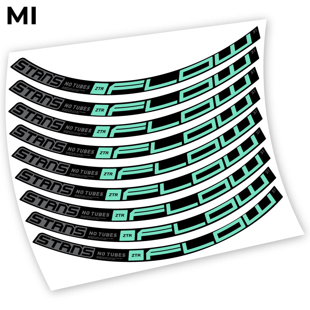 Adesivi Cerchi MTB Stans Notubes ZTR Flow S1 2020 in vinile