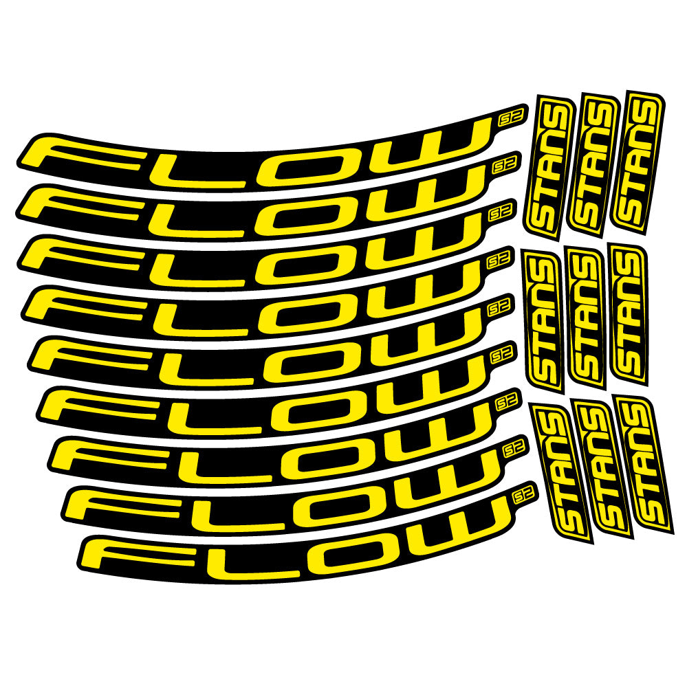 Adesivi Cerchi MTB Stans Flow S2 in vinile