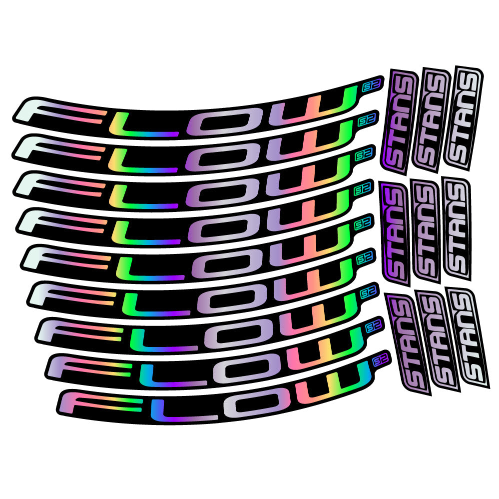 Adesivi Cerchi MTB Stans Flow S2 in vinile