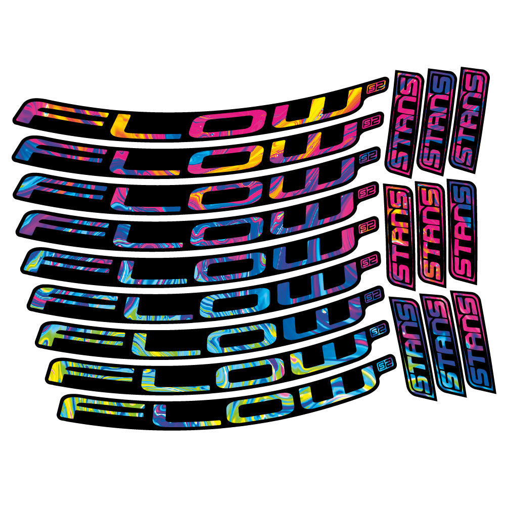 Adesivi Cerchi MTB Stans Flow S2 in vinile