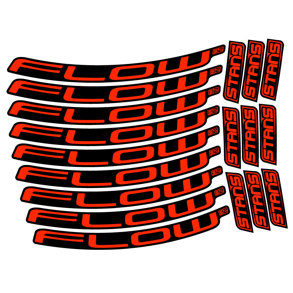 Adesivi Cerchi MTB Stans Flow S2 in vinile