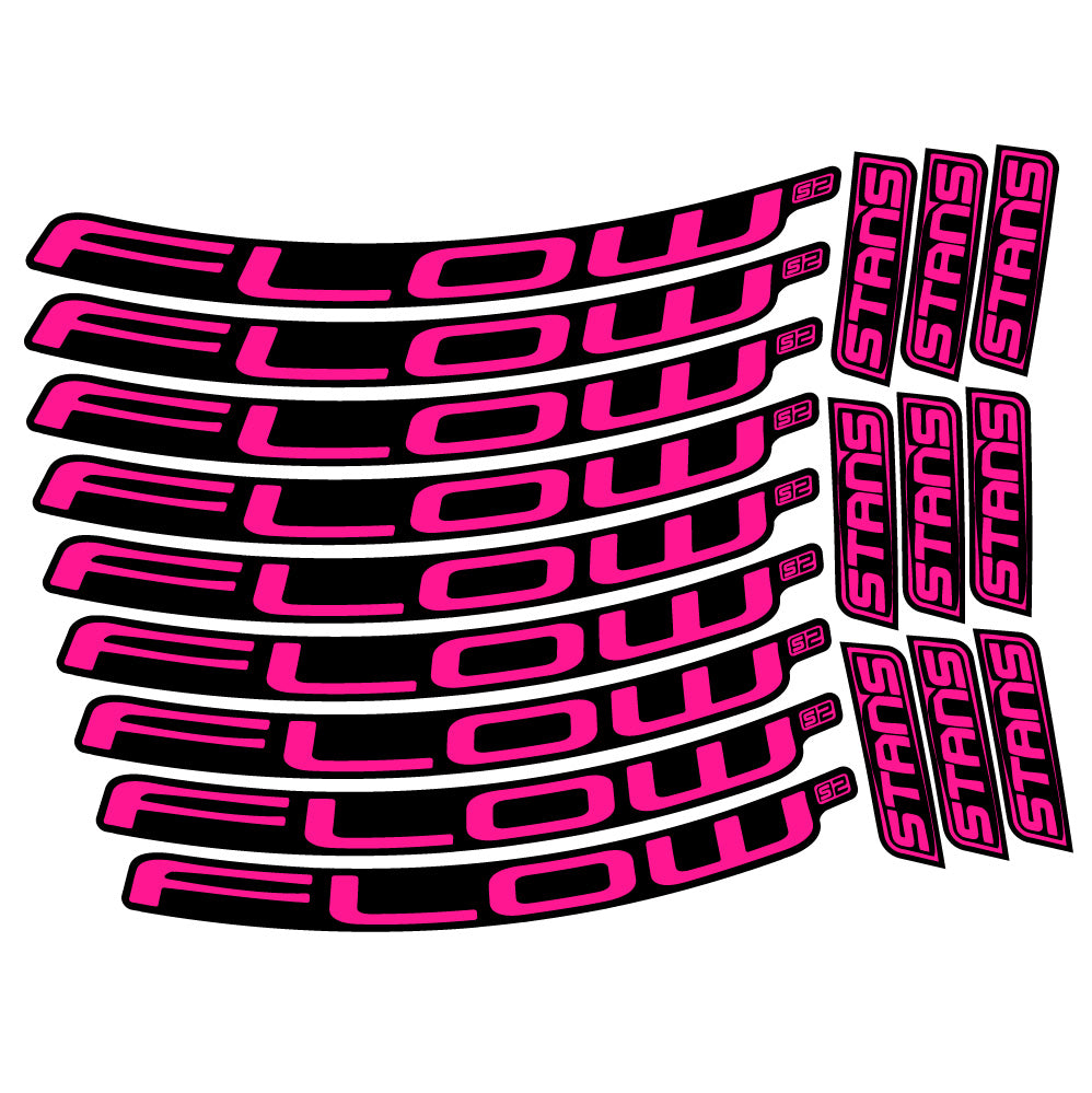 Adesivi Cerchi MTB Stans Flow S2 in vinile