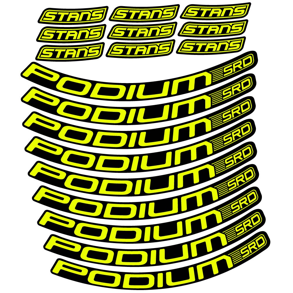 Adesivi Cerchi MTB Stans Podium SRD 29" in vinile