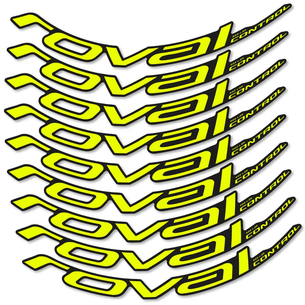 Adesivi Cerchi MTB Roval Control Carbon 2022 in vinile