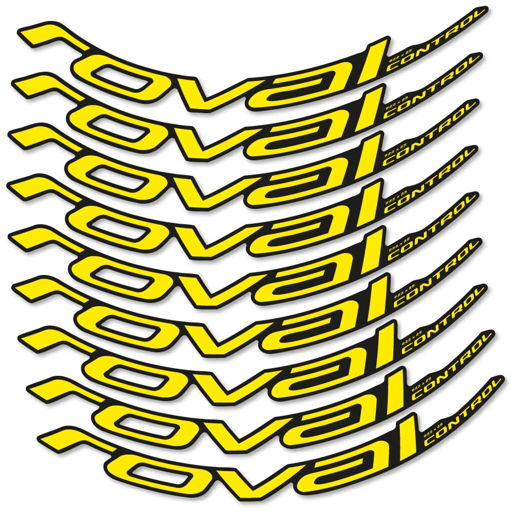 Adesivi Cerchi MTB Roval Control Carbon 2022 in vinile