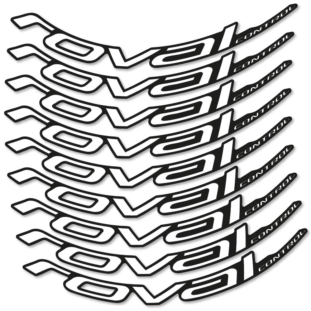 Adesivi Cerchi MTB Roval Control Carbon 2022 in vinile